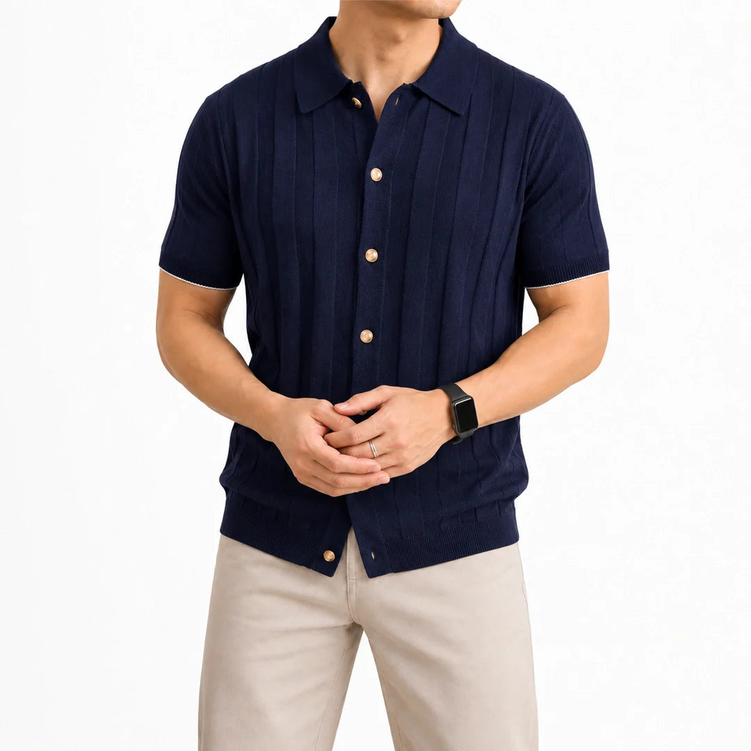 Alessio - Men's Ultra Comfortable Knit Shirt