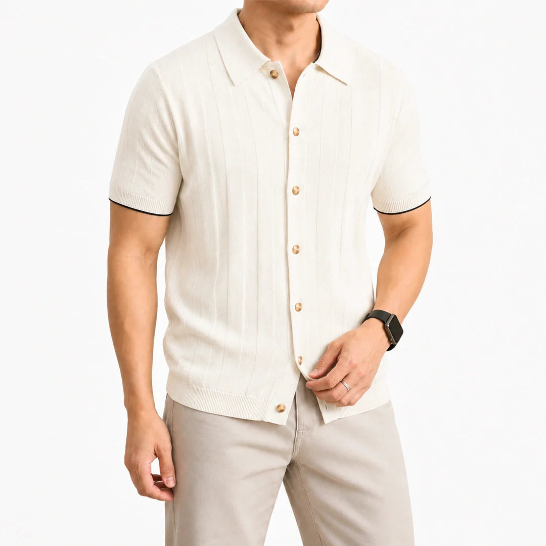 Alessio - Men's Ultra Comfortable Knit Shirt