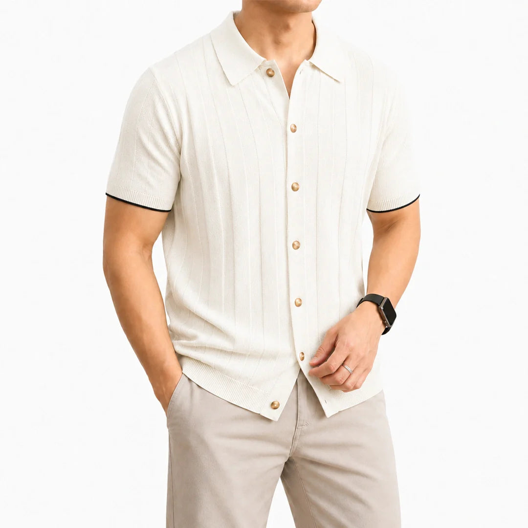 Alessio - Men's Ultra Comfortable Knit Shirt