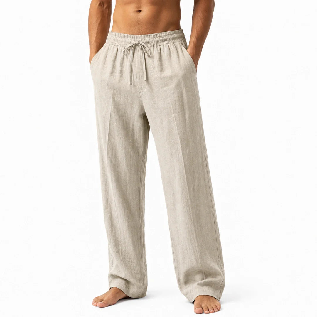 Luca - Men's Ultra Comfortable Linen Pants