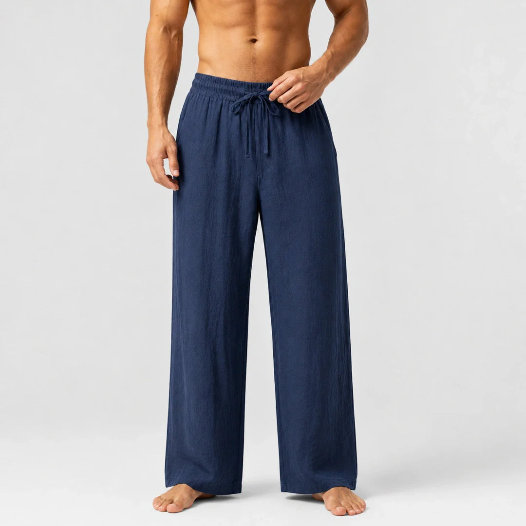Luca - Men's Ultra Comfortable Linen Pants