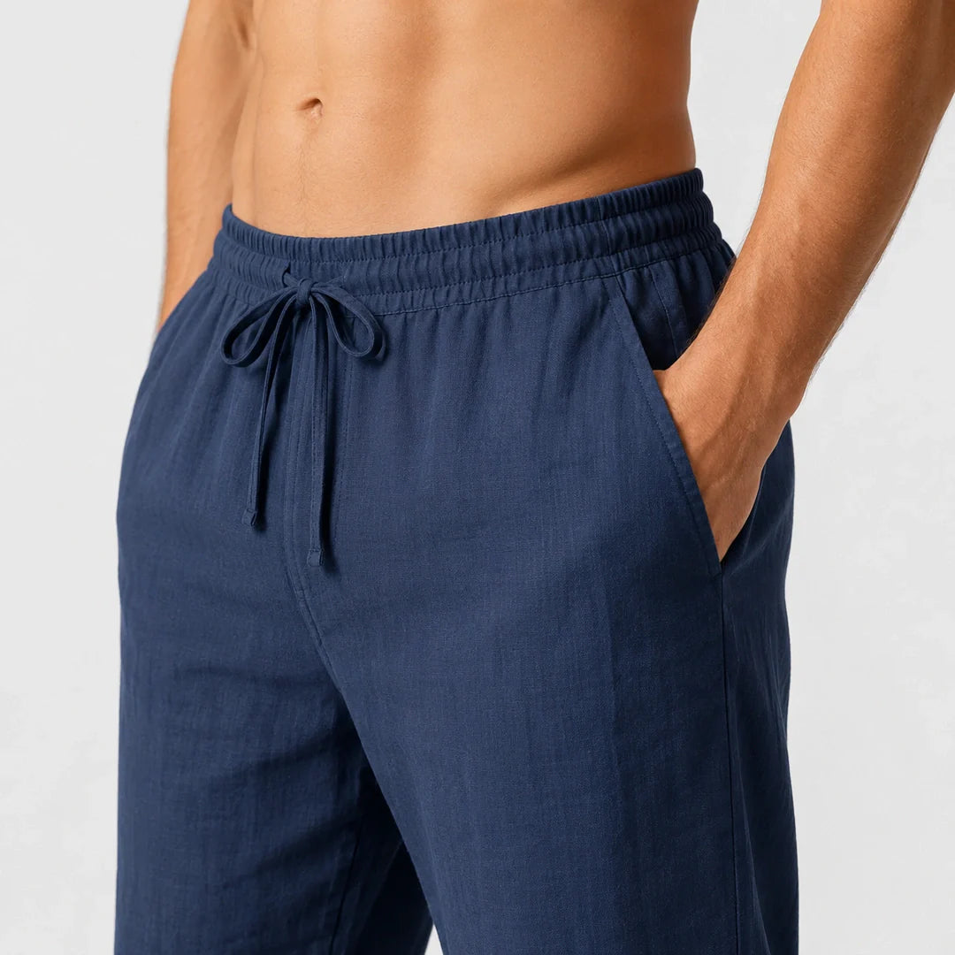 Luca - Men's Ultra Comfortable Linen Pants