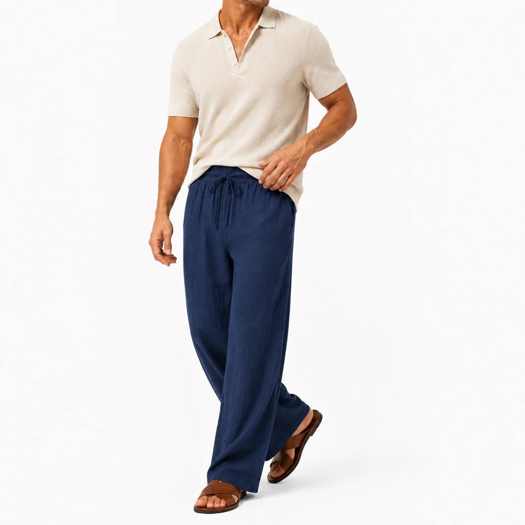 Luca - Men's Ultra Comfortable Linen Pants