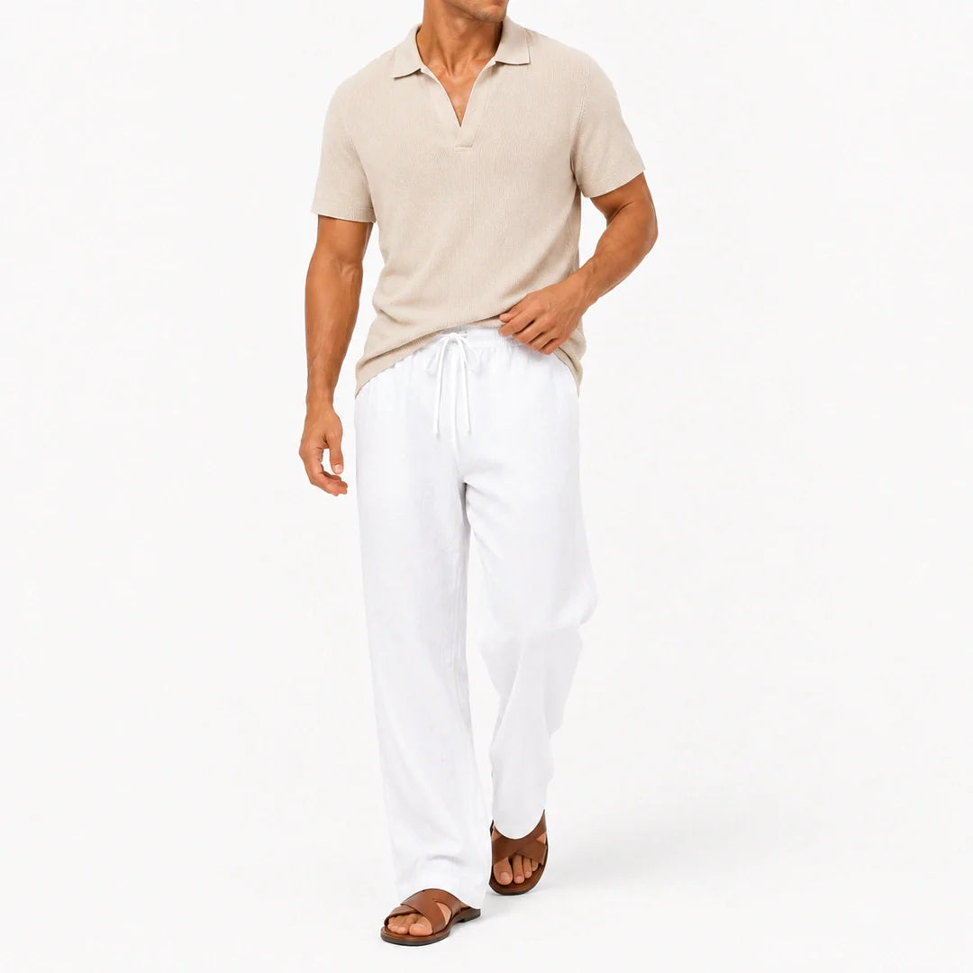 Luca - Men's Ultra Comfortable Linen Pants