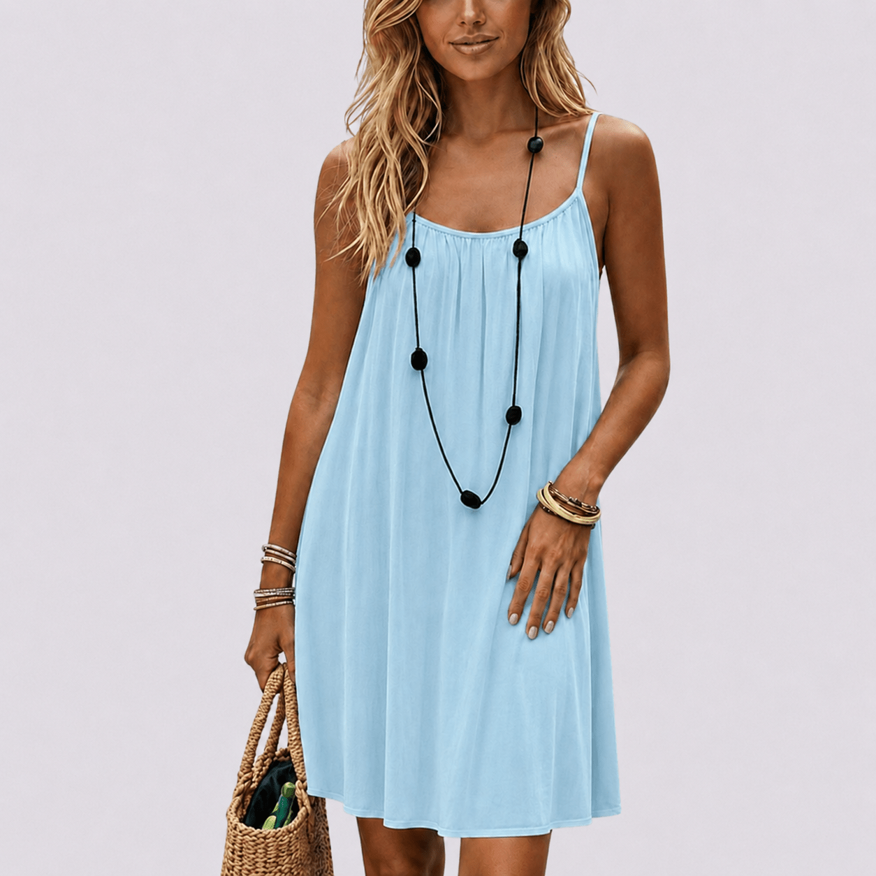 La Câline™ Open-Back Dress — relaxed summer look