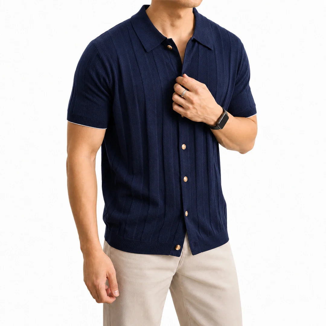 Alessio - Men's Ultra Comfortable Knit Shirt