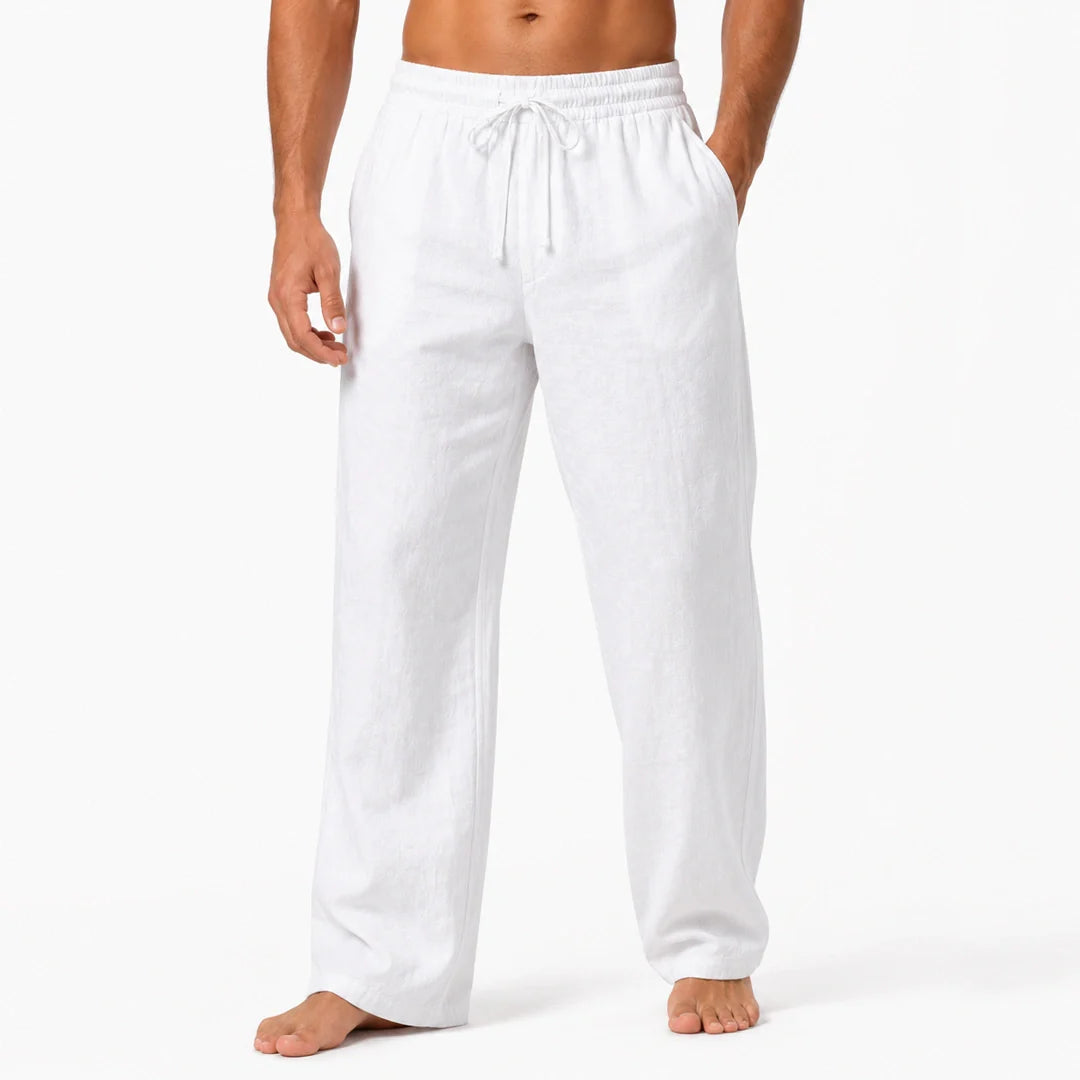 Luca - Men's Ultra Comfortable Linen Pants