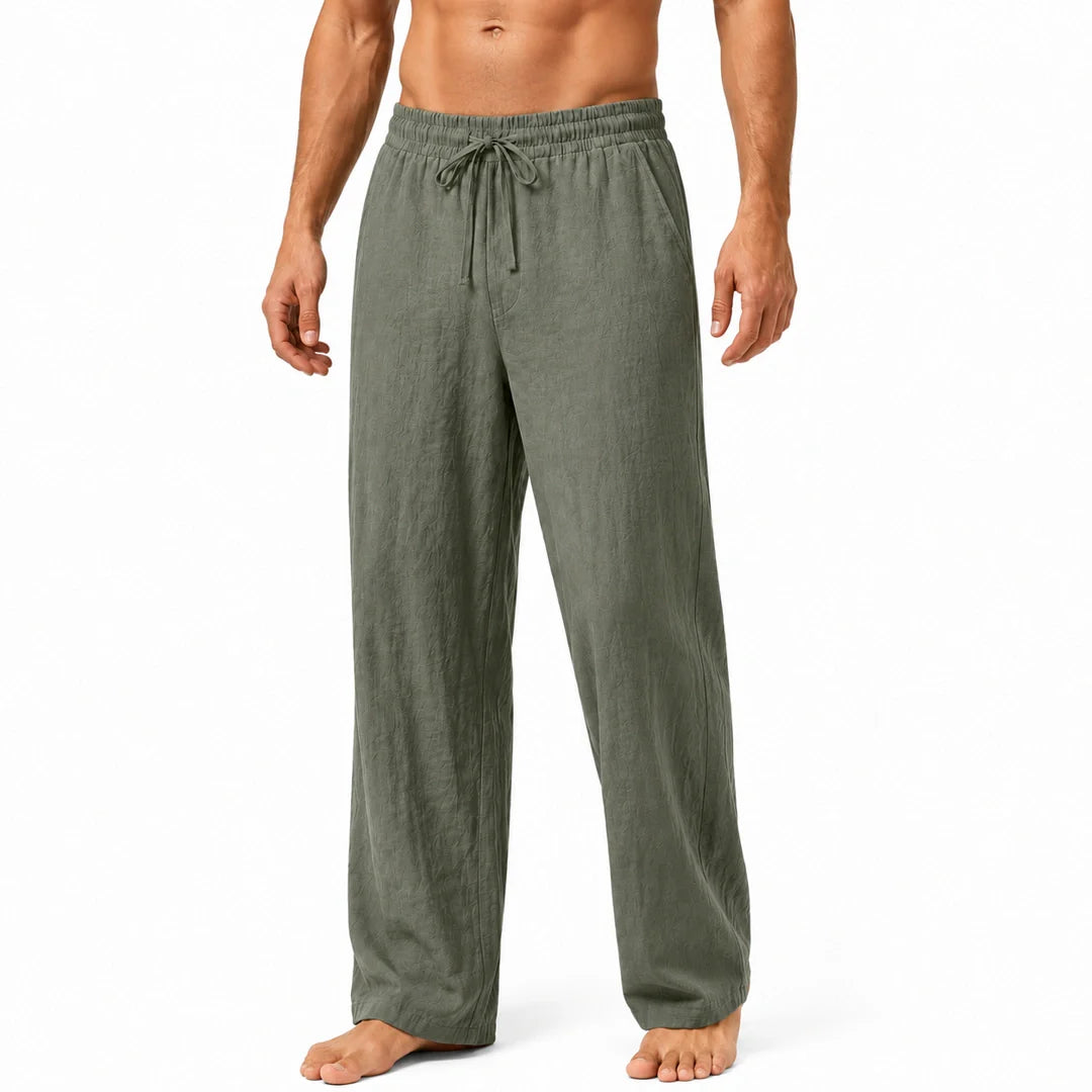 Luca - Men's Ultra Comfortable Linen Pants
