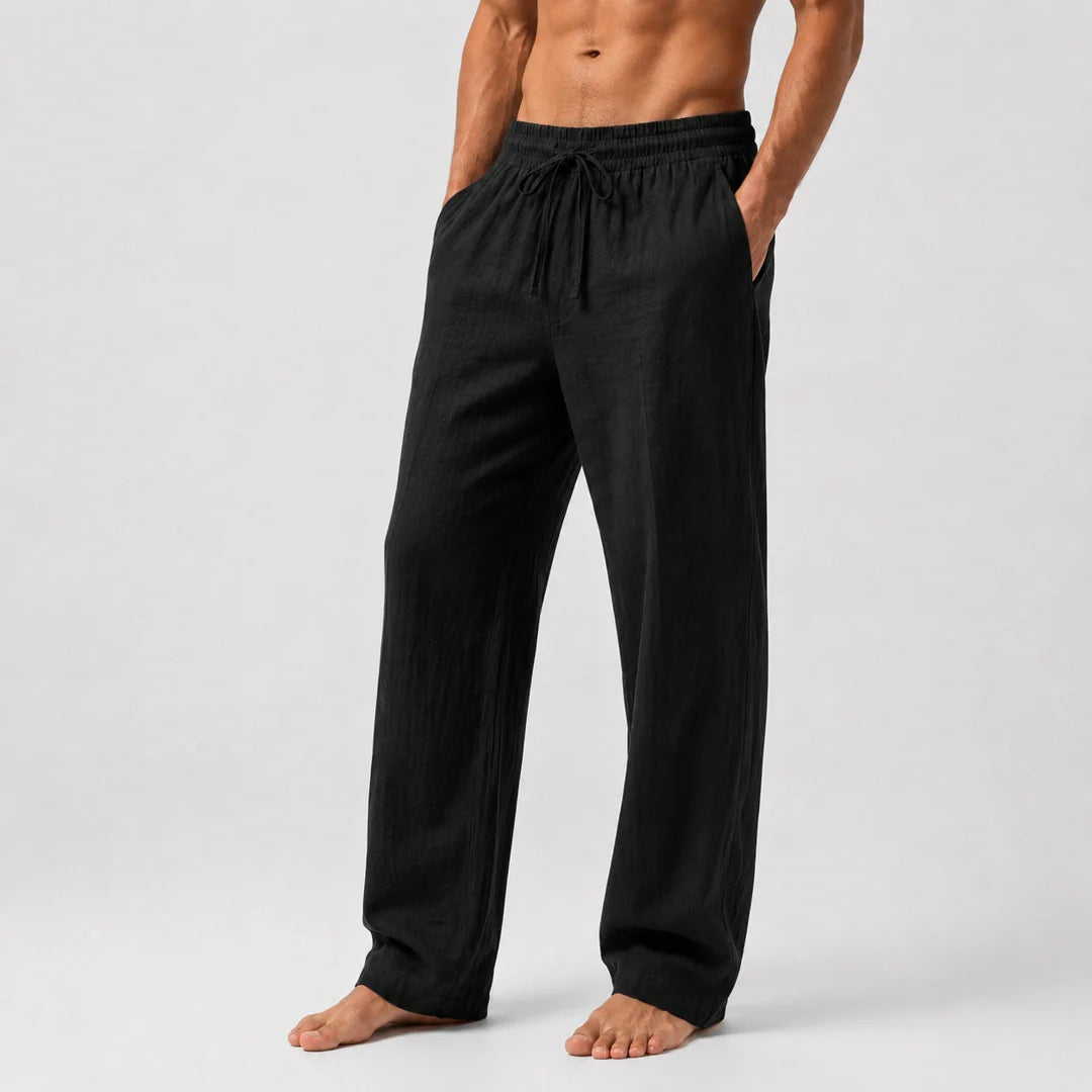 Luca - Men's Ultra Comfortable Linen Pants